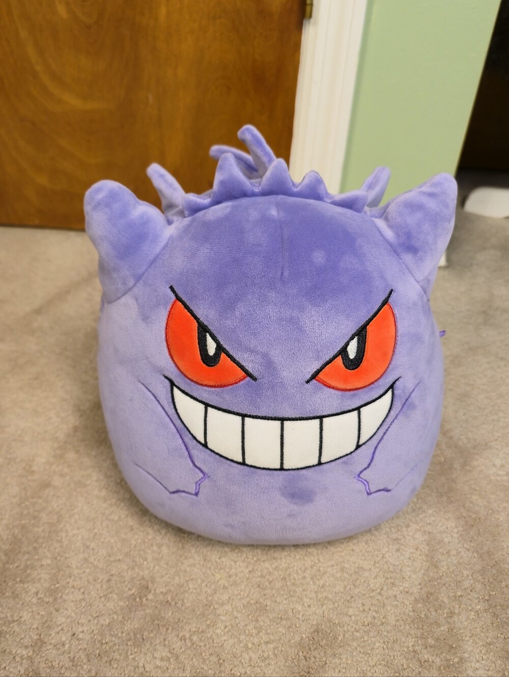 Kelly Toy Squishmallows Pokemon 14-Inch Gengar Plush